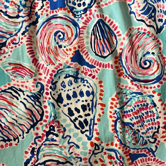 Lilly Pulitzer Bellina Wrap Dress in Shell Me About It - Picture 4 of 5